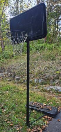 Adjustable basketball hoop 1