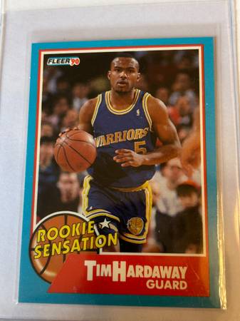 1990 Fleer Tim Hardaway 1