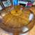 Solid Wood Inlay Table Set Round Coffee table and Demilune Console 15 thumbnail