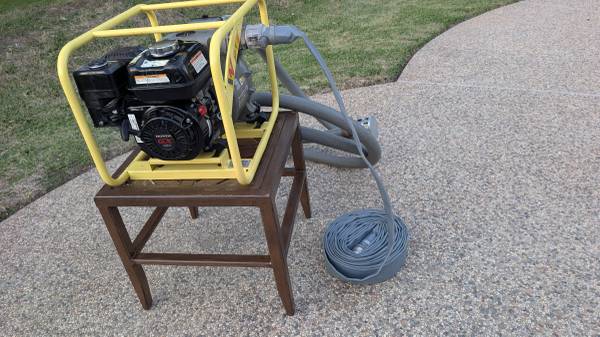 Powerful Wacker Neuson 2” Trash Pump,Heavy-Duty Performance with Hos 1
