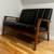 Black Faux-Leather Chair or Loveseat 1 thumbnail