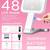 BRAND NEW!Double Sided Magnifying Cosmetic Mirror with Dimmable Lights 3 thumbnail