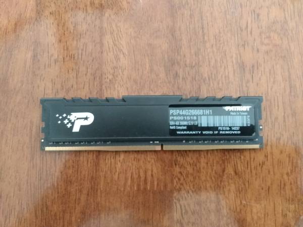 Patriot DDR-4 2666 4GB Memory Chip 1