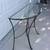 Glass and Iron sofa or entry table 5 thumbnail