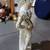 Vintage Yoko Boeki Nippon Japan Porcelain Man Musician Figurine Statue 3 thumbnail