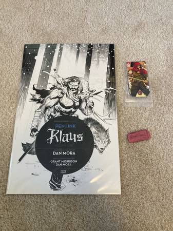 Klaus Pen & Ink Volume One by Grant Morrison and Dan Mora 1