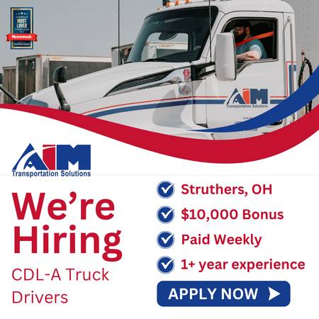CDL-A Drivers paid weekly $1550 1