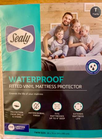 Sealy Twin Mattress Proctector (NEW) 1