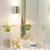 2-Light Chrome Bathroom Vanity Light Fixtures, Milk Glass Shades 2-light modern  6 thumbnail