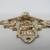 Crucifix IHS INRI Brass Plated Ornate Metal Catholic Wall Decor 10 thumbnail