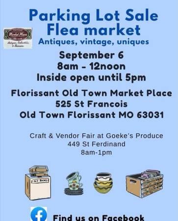 Parking Lot Sale Flea Market 1