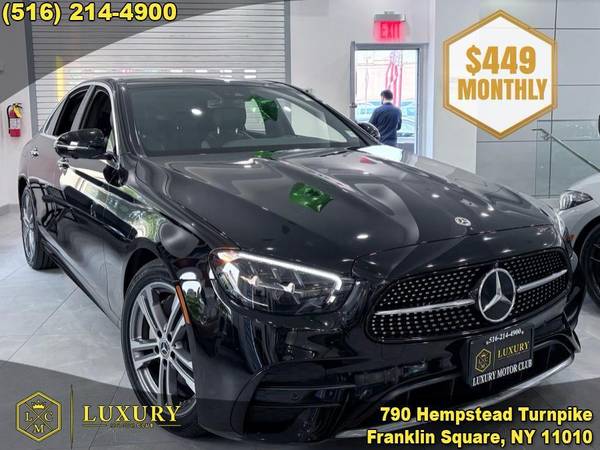 2023 Mercedes-Benz E-Class E 350 4MATIC Sedan 449 / MO - $449 (+ Luxury Motor Club)63654724591361120