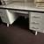 Red Steel Tanker Desk- Vintage Desk  - Metal Desk 3 thumbnail