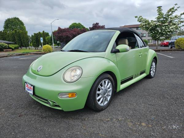 2004 VOLKSWAGEN NEW BEETLE CONVERTIBLE *143k - 2995 $ (Longview)63482707728385124