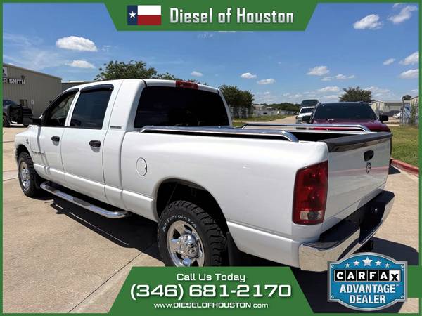 2006 DODGE RAM 2500 SLT MEGA 6SPD MANUAL 5.9L CUMMINS DIESEL 1-OWNER - $34,995 (DIESEL OF HOUSTON)63621099953283122