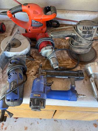 Corded tools $15 each 1