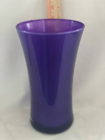 Very Nice Purple Vase - 9" Tall 1