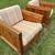 Matched Pair THIS END UP Solid Wood Chairs 4 thumbnail