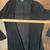 Eileen Fisher Black Silk Blend Waterfall Cardigan Crinkly Knit-Sz. XS 7 thumbnail