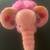 Polka dotted elephant. Plush stuffed animal. 4 thumbnail