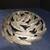 Decorative metal bowls made of metal feathers 16in and 10in 11 thumbnail