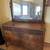 Gorgeous Antique Tiger Wood Dresser with Swivel Mirror and Original Hardware 1 thumbnail
