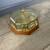 Indoor Ceiling Light Fixture (metal, glass, wood) 1 thumbnail