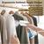 Portable Steamer for Clothes, 20s Fast-Heat Handheld Garment Steamer w 3 thumbnail