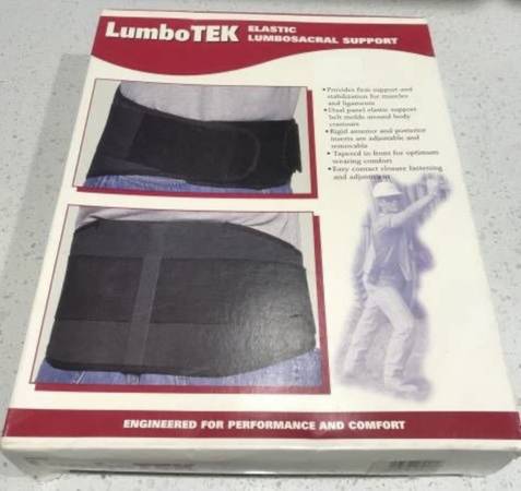 Nuevo soporte lumbar elástico Lumbo TEK - $40 (Glendale, CA)63470989419907120