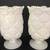 2 Matching Milk Glass Vases - Westmoreland Old Quilt  6.5" tall 1 thumbnail