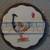 Rooster Ceramic Tile ROUND WOOD PLAQUE 7" CHICKEN Scalloped Edge 3 thumbnail