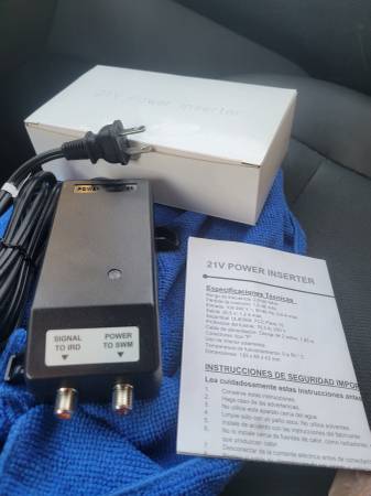 DIRECTV POWER INSERTER +SPLITTER 4WAY SWM 1