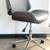 10 Mid Century Modern Walnut Wood and Gen. Leather Office Chairs 5 thumbnail
