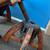 Handmadew Wagon Wheel Table & Swivel Chairs Wood Antique Vintage Western Rustic 6 thumbnail