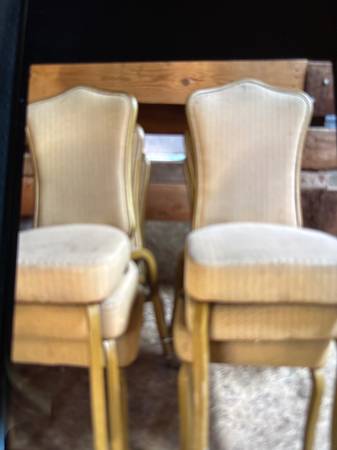 Stackable padded chairs 1