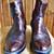 Pre- Owned Leather Fletcher Cowboy Western Ankle Boots 1 thumbnail