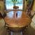 Quality oak finish Dining Room set with 8 chairs and leaf 1 thumbnail