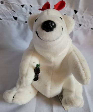 1997 Coca-Cola Plush Polar Bear 1