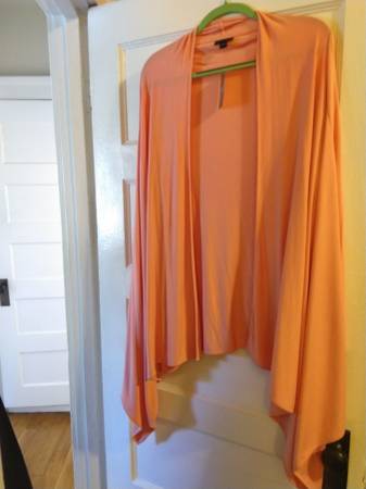 J. Jill longsleeved apricot-colored shawl, never worn 1