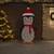 vidaXL Snow Penguin Figure Black & White Polyester - Steel Large..! 2 thumbnail