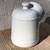 White Ceramic Kitchen Salt Pig Cellar Holder Countertop Coffee Pod Container 3 thumbnail