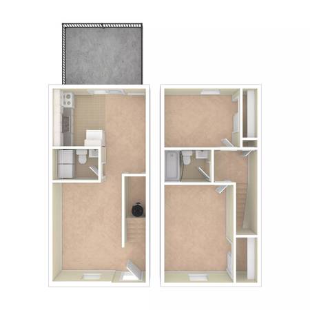Why wait? Your ideal 2 BR, 1.5 BA is here. 1