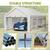 WHITE CAR GARAGE CAR PORT SHED STORAGE GAZEBO 5 thumbnail