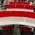 Curved Work Stations  Off White/Red  Used BUY 3 GET ONE FREE 9 thumbnail