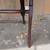 Antique campaign folding table, solid wood, mahogany color 3 thumbnail