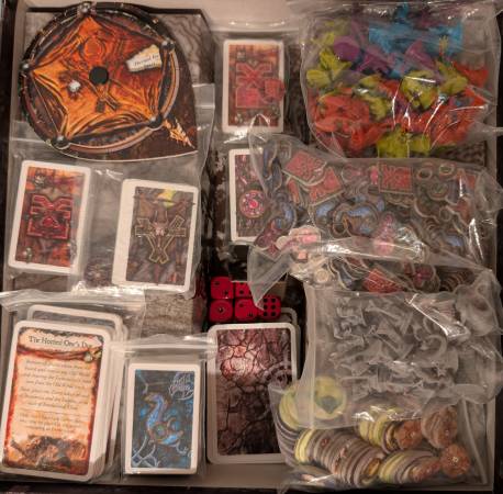 Chaos in the Old World, & The Horned Rat exp., Warhammer Board