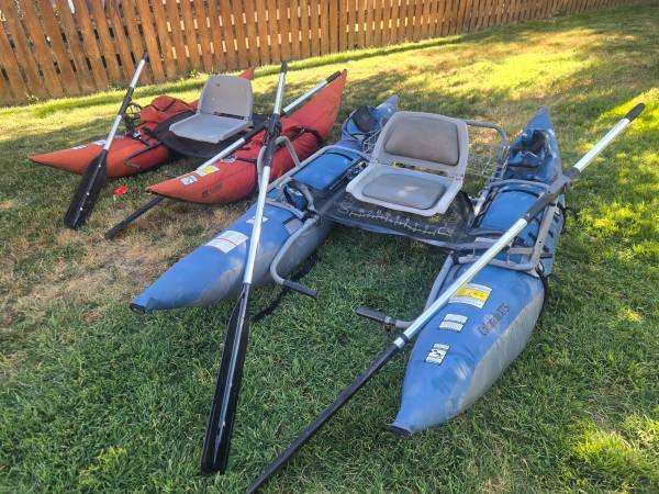 Fishing Pontoon Package (Outfitter 300 Steel Frame & Clark fork) 1
