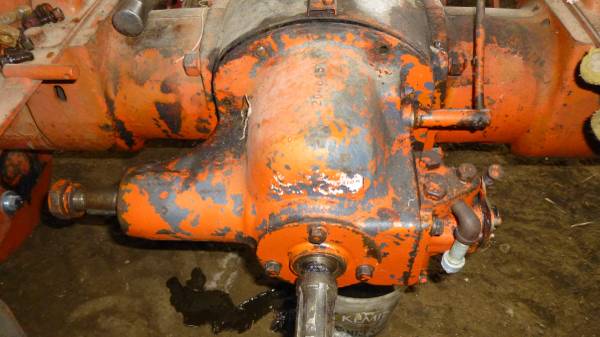 Allis Chalmers C or B  PTO, pulley drive shaft and hydraulic 1