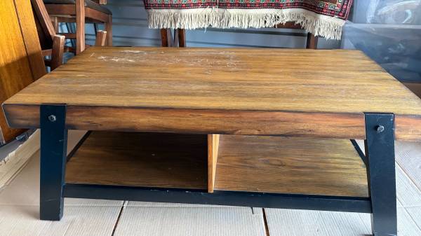 Solid wood coffee table 1