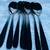 Set of 2 IKEA TILLAGD Flatware Set BLACK (Lightly Used) 4 thumbnail